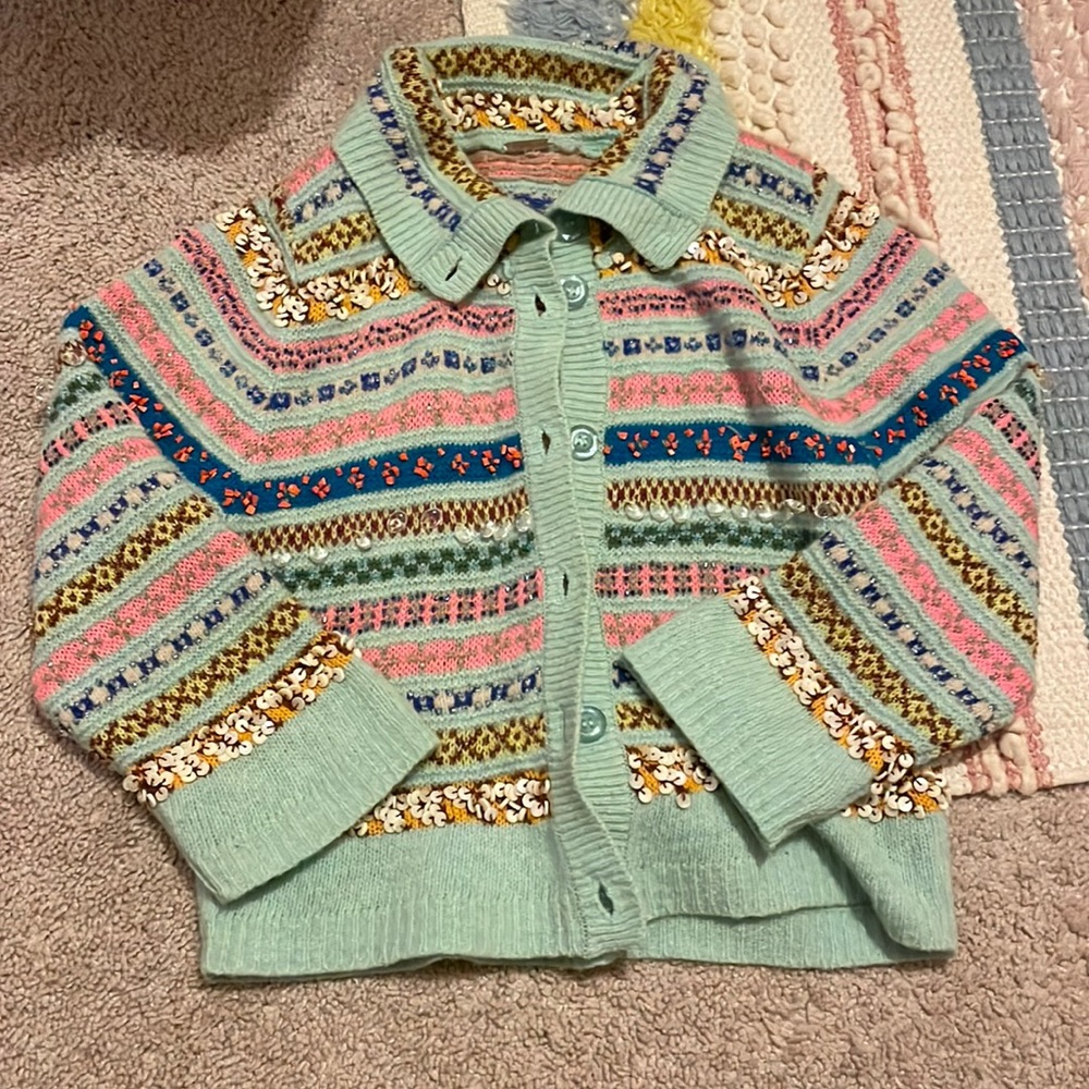 Youth Button Down Free People sweater
